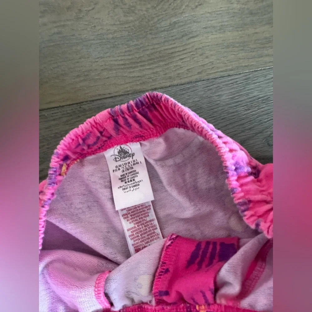 Disney Cheshire Cat Pink Lounge Pajama Pants Size Small - Picture 3 of 4